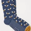 1 Pack Bee Stripe Socks