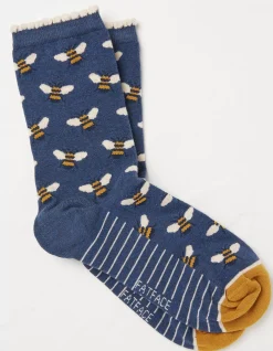 1 Pack Bee Stripe Socks