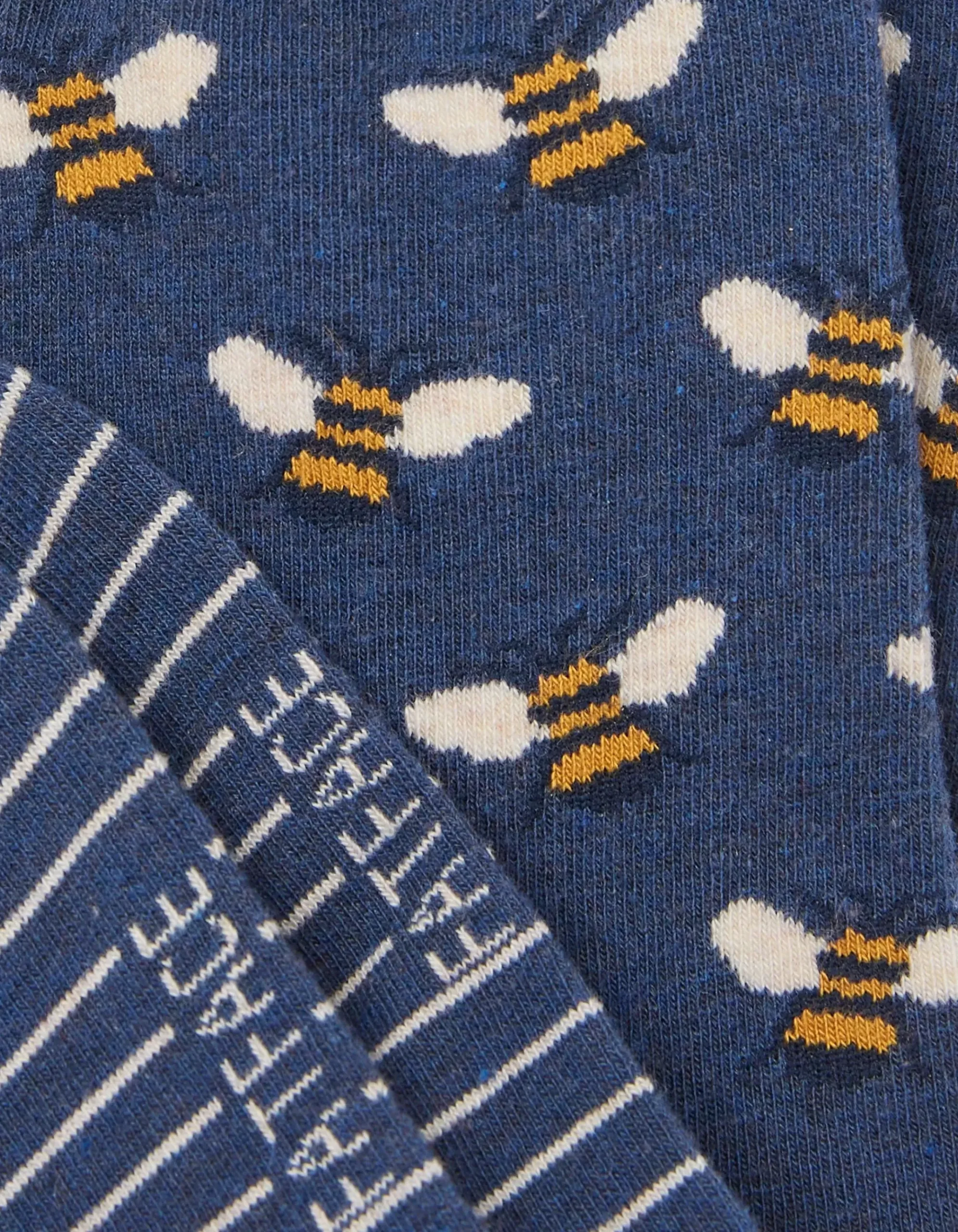 1 Pack Bee Stripe Socks