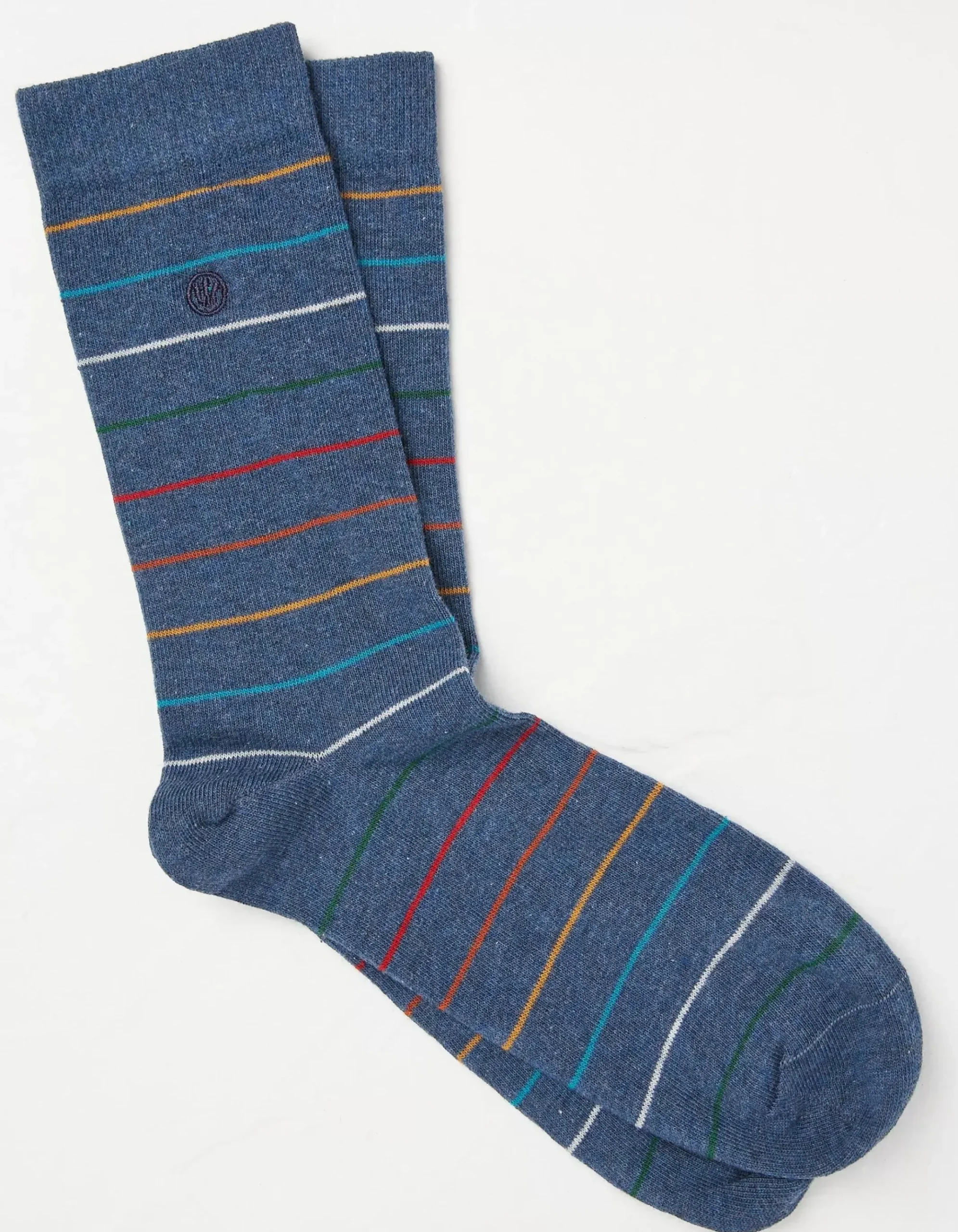 1 Pack Charlie Fine Stripe Socks