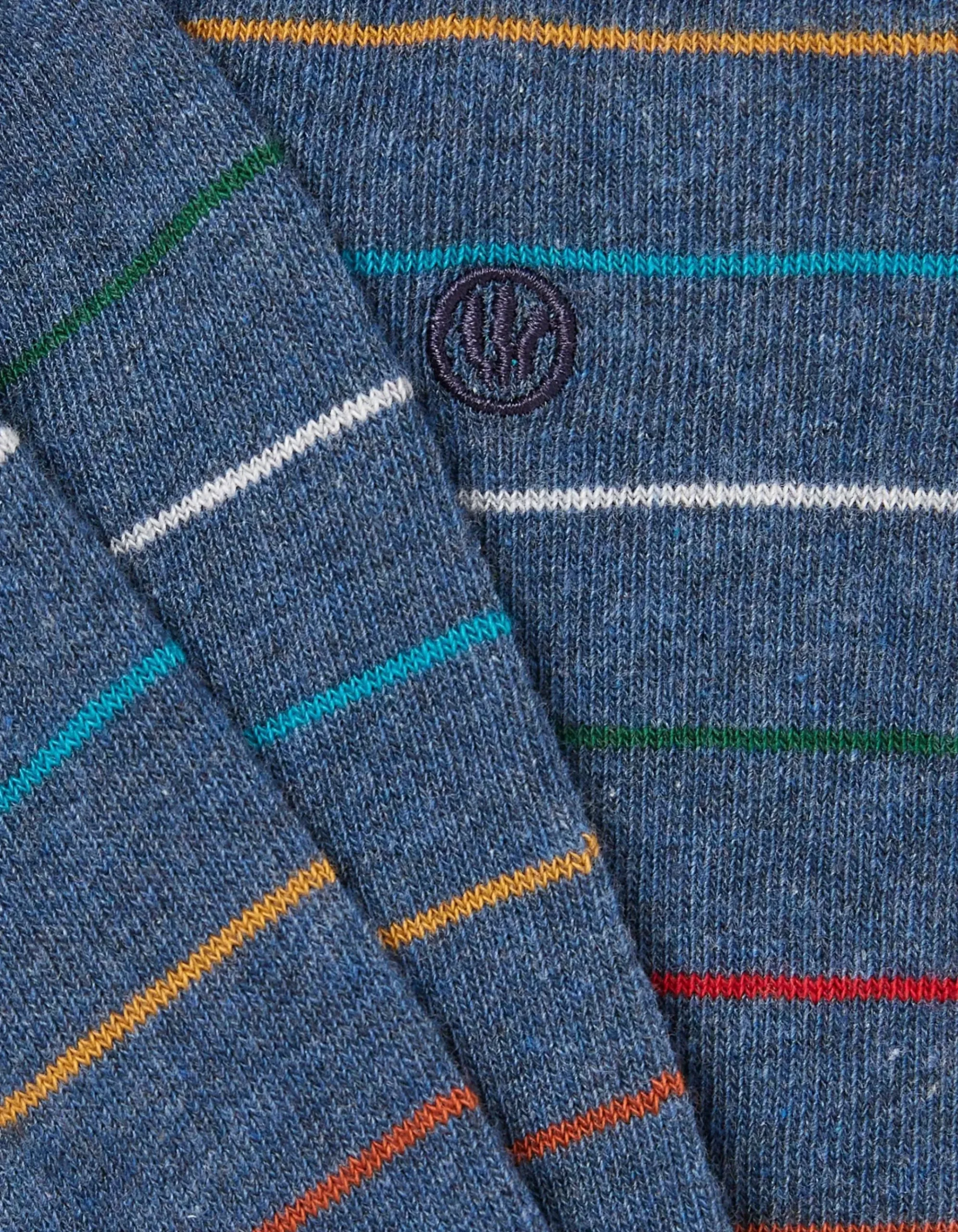 1 Pack Charlie Fine Stripe Socks