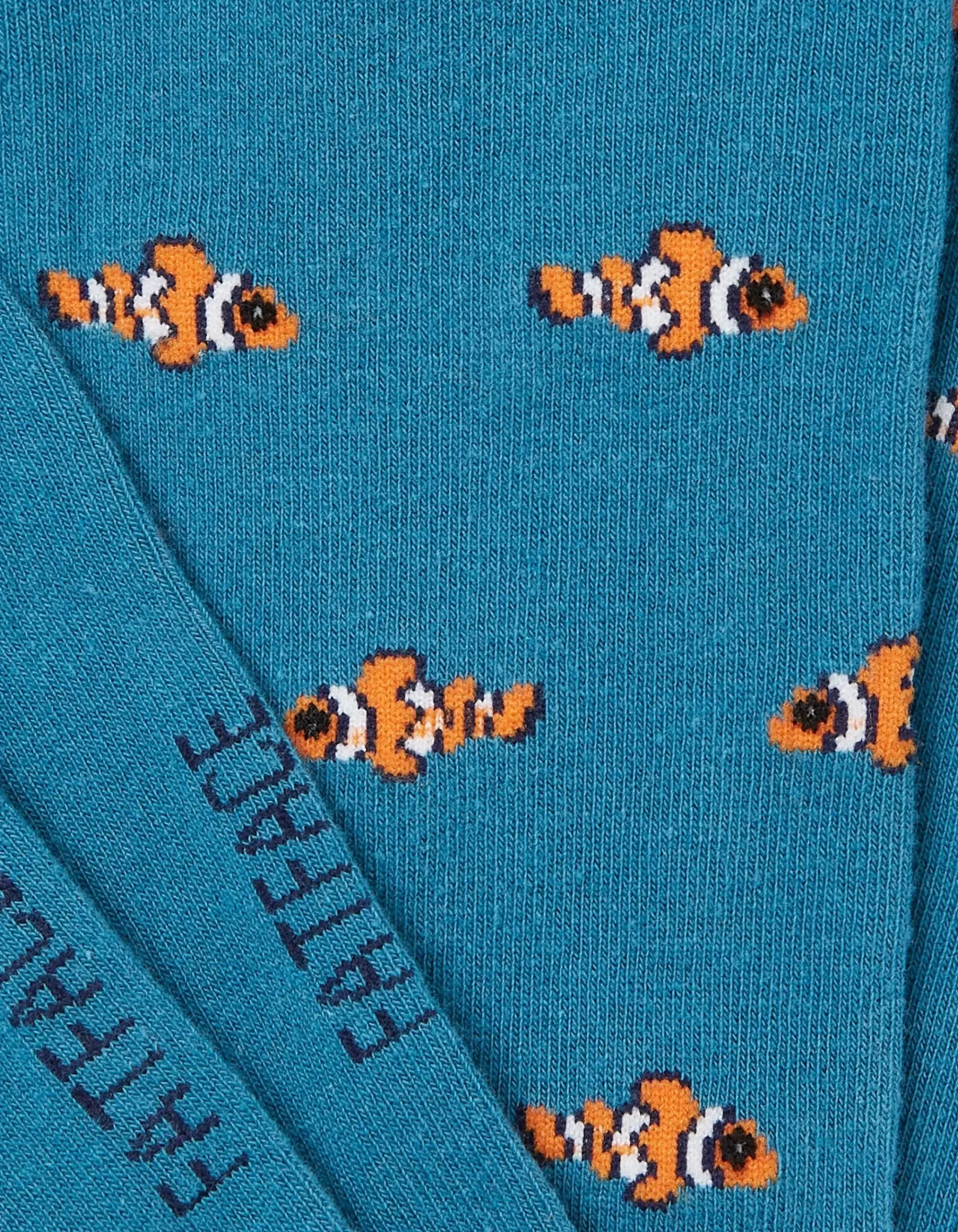 1 Pack Clownfish Socks