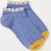 1 Pack Daisy Trim Trainer Socks
