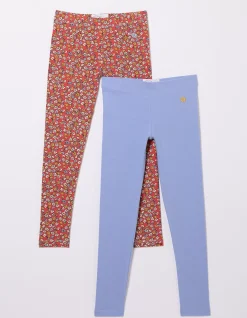 2 Pack Ditsy Floral Leggings