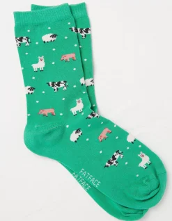 1 Pack Farm Animal Socks