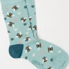 1 Pack Floral Bee Socks