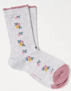 1 Pack Flower Chain Socks