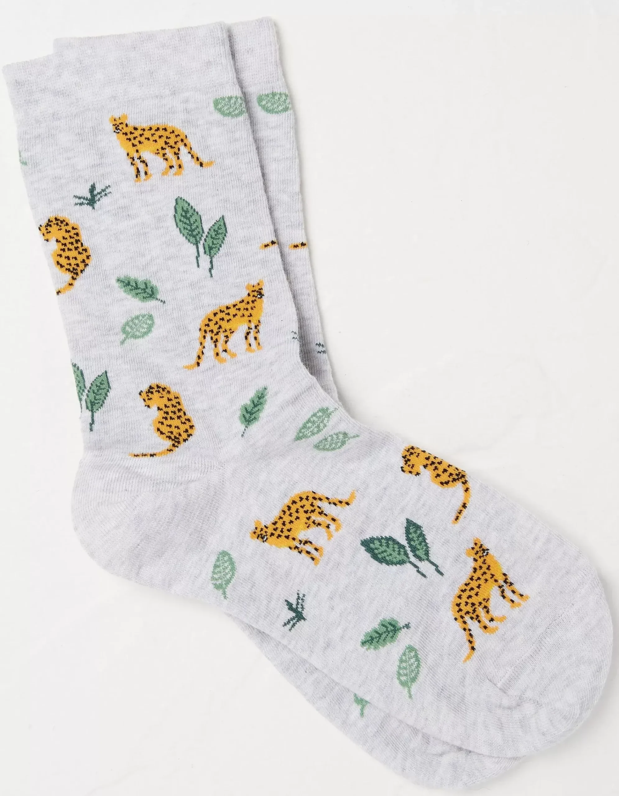1 Pack Jungle Leopard Socks