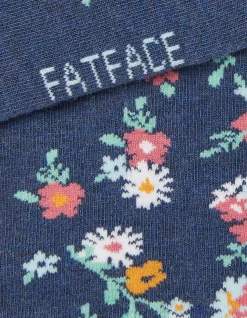 1 Pack Pop Floral Trainer Socks