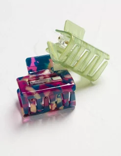 2 Pack Resin Claw Clip