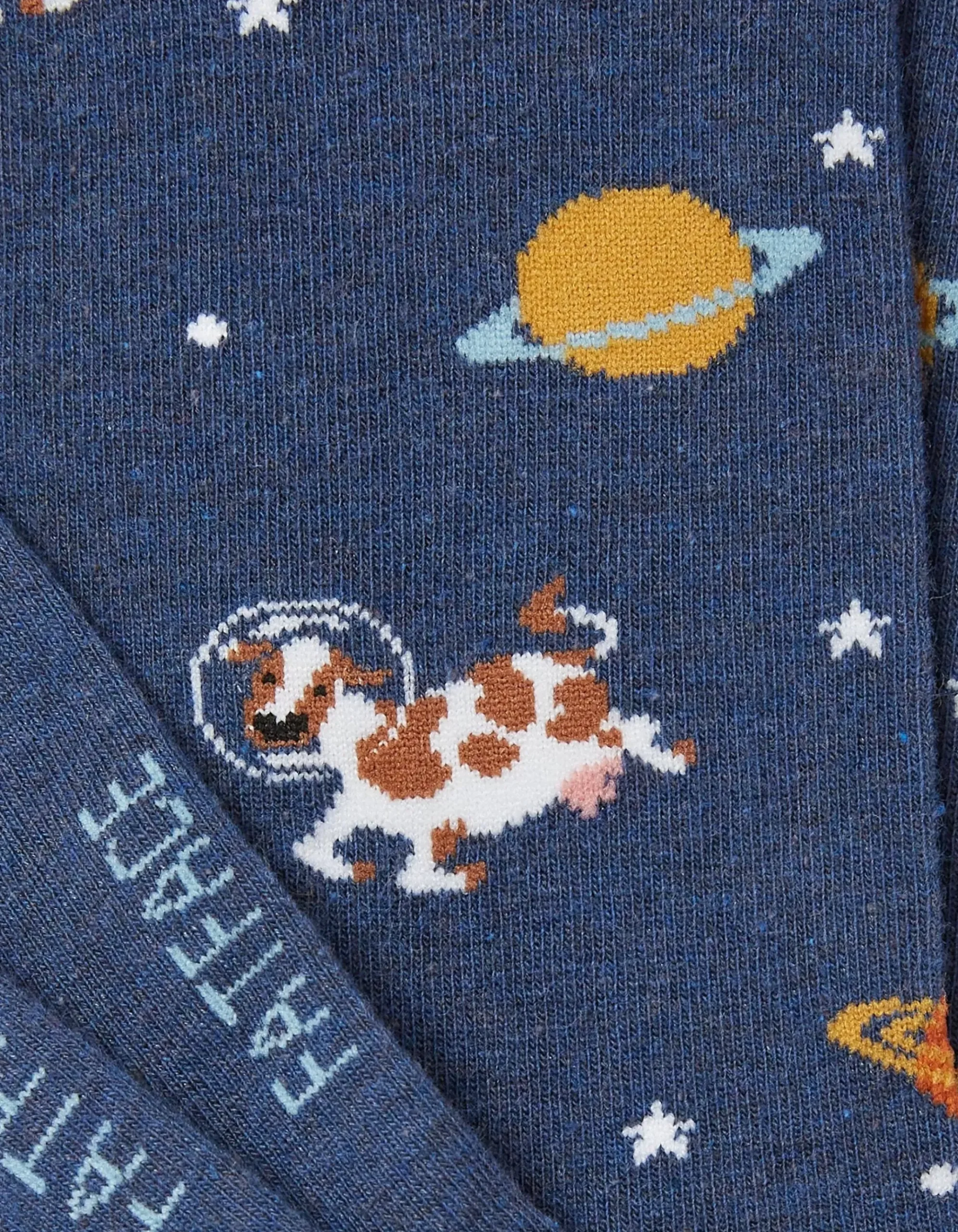 1 Pack Space Cow Socks