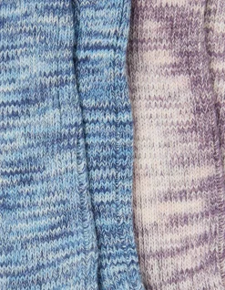2 Pack Space Dye Boot Socks