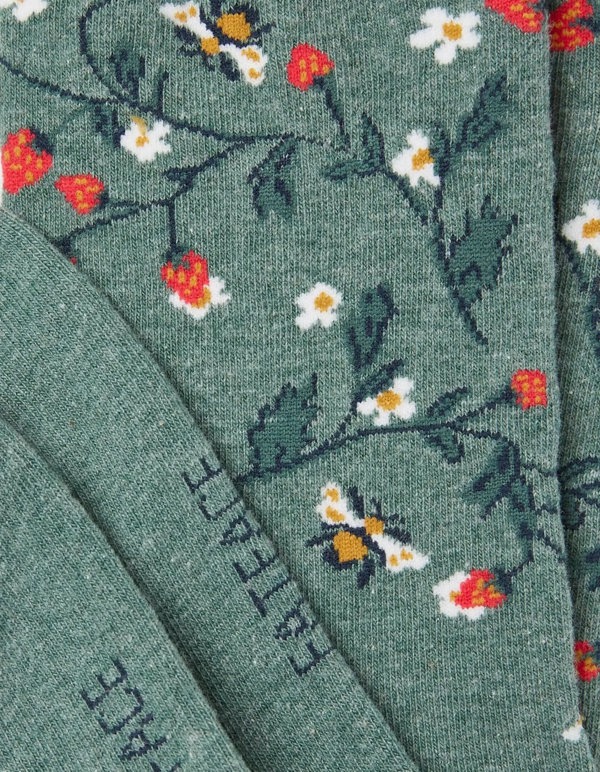 1 Pack Strawberry Bee Socks
