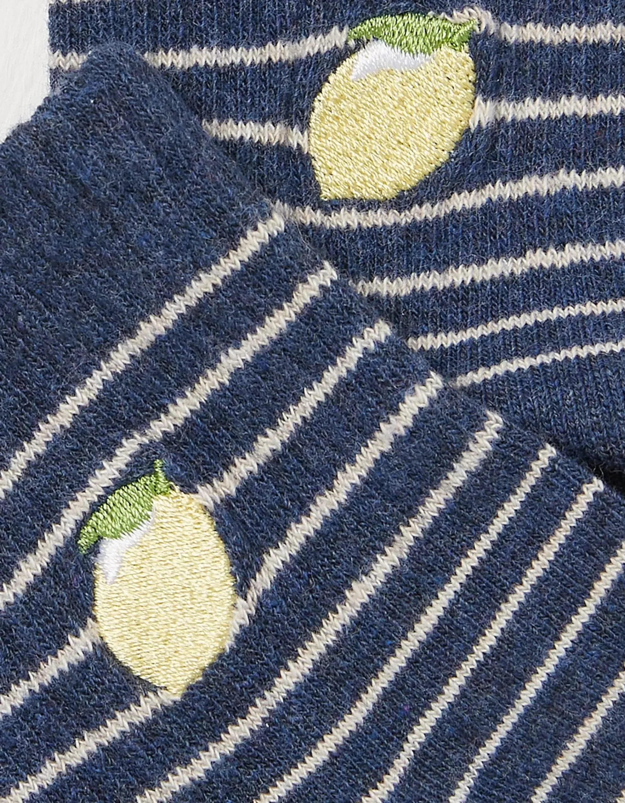 1 Pack Stripe Lemon Socks