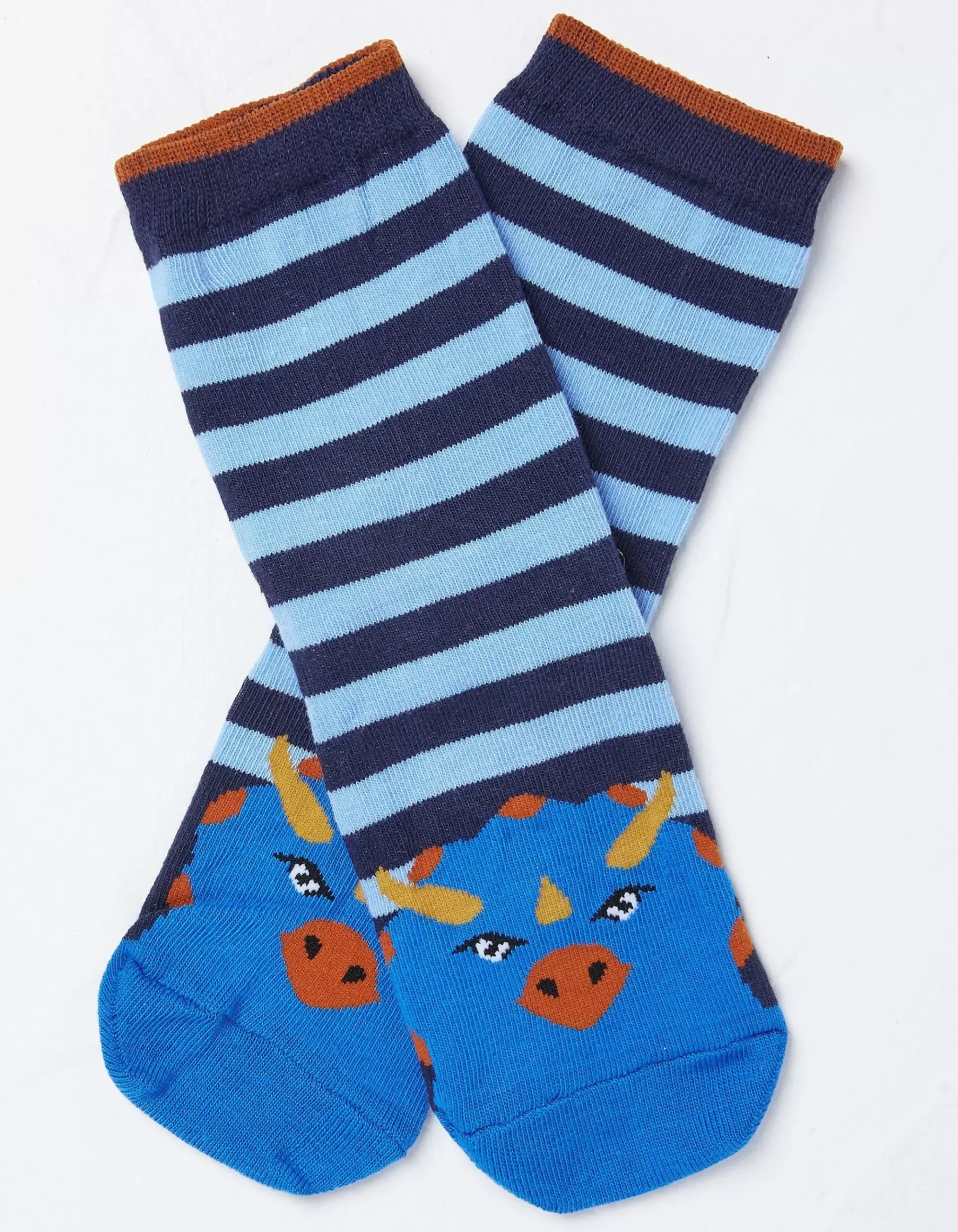 1 Pack Triceratops Socks