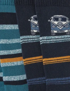 2 Pack Vw Camper Thermal Socks