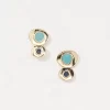 Abstract Enamel Earrings