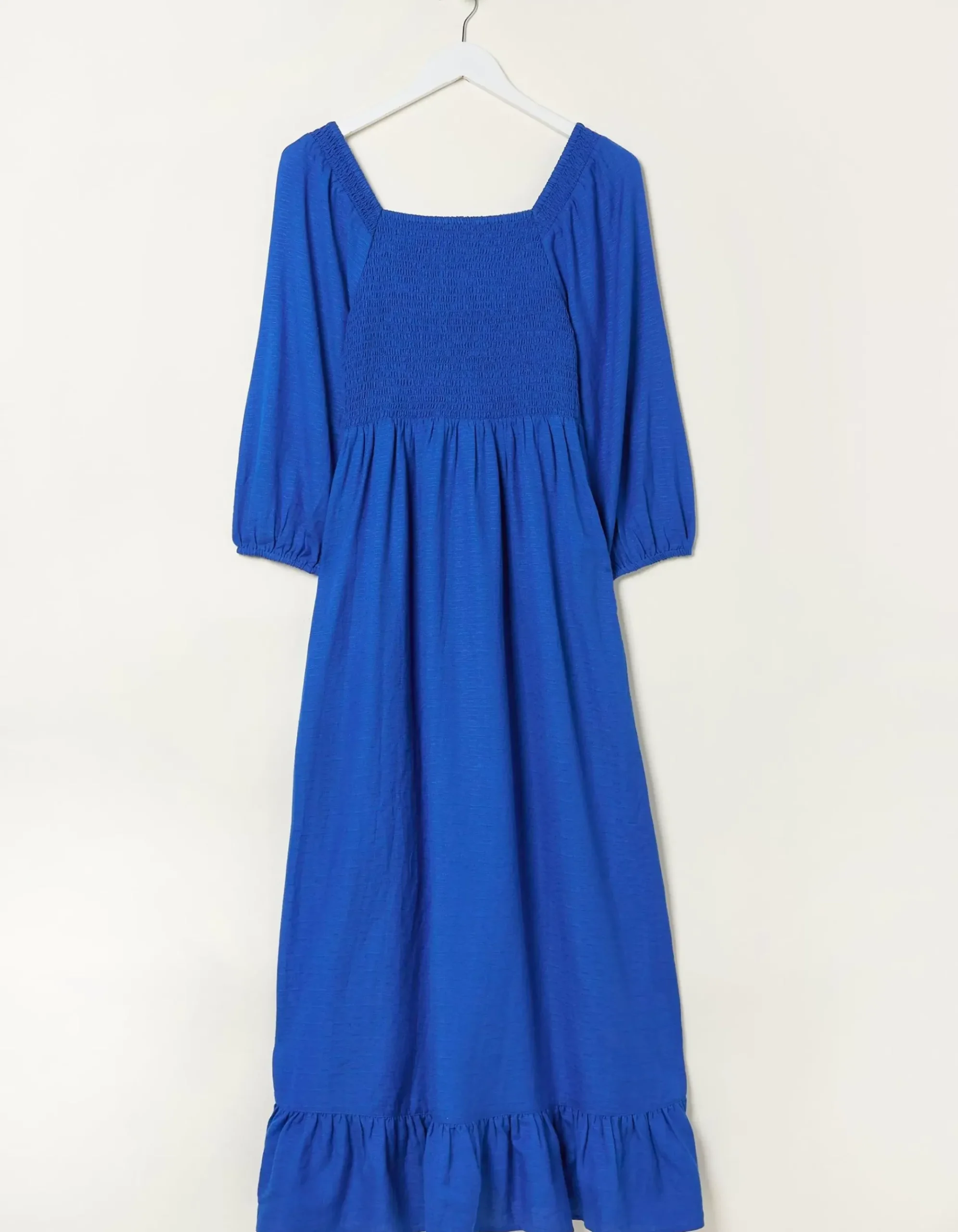 Adele Shirred Midi Dress