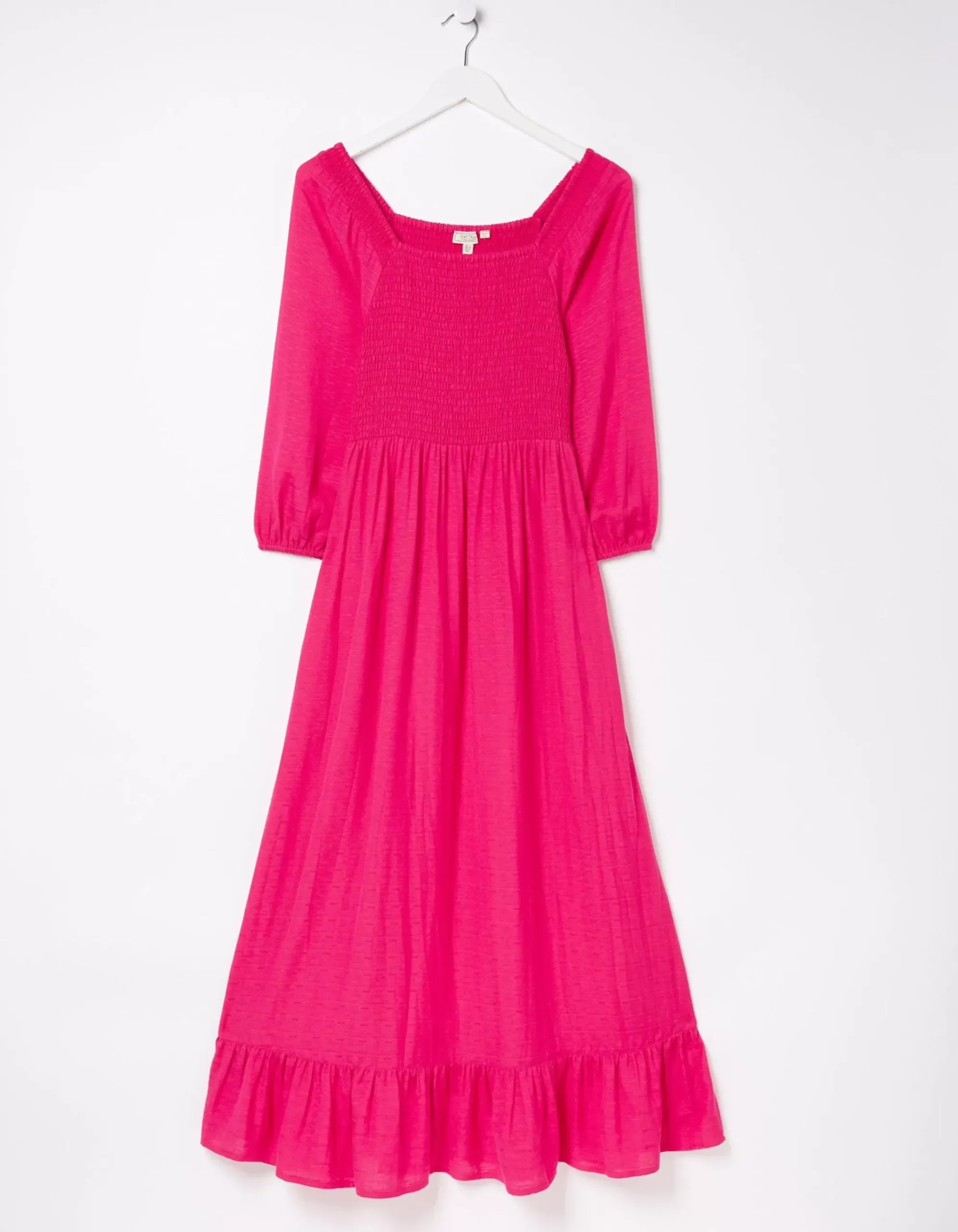 Adele Shirred Midi Dress