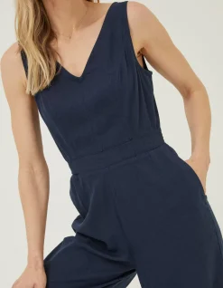 Aderyn Linen Blend Jumpsuit