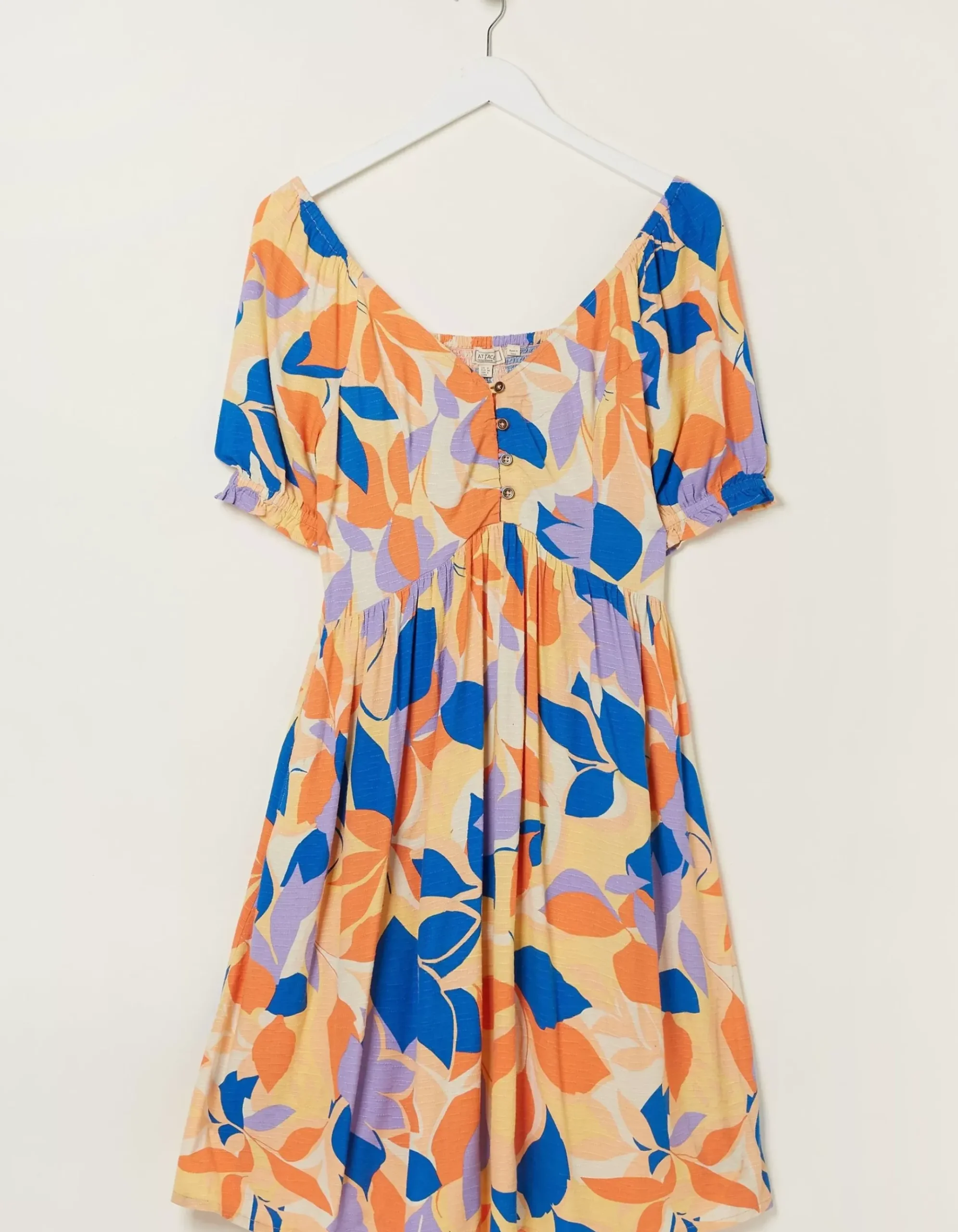 Aideen Stencil Floral Dress