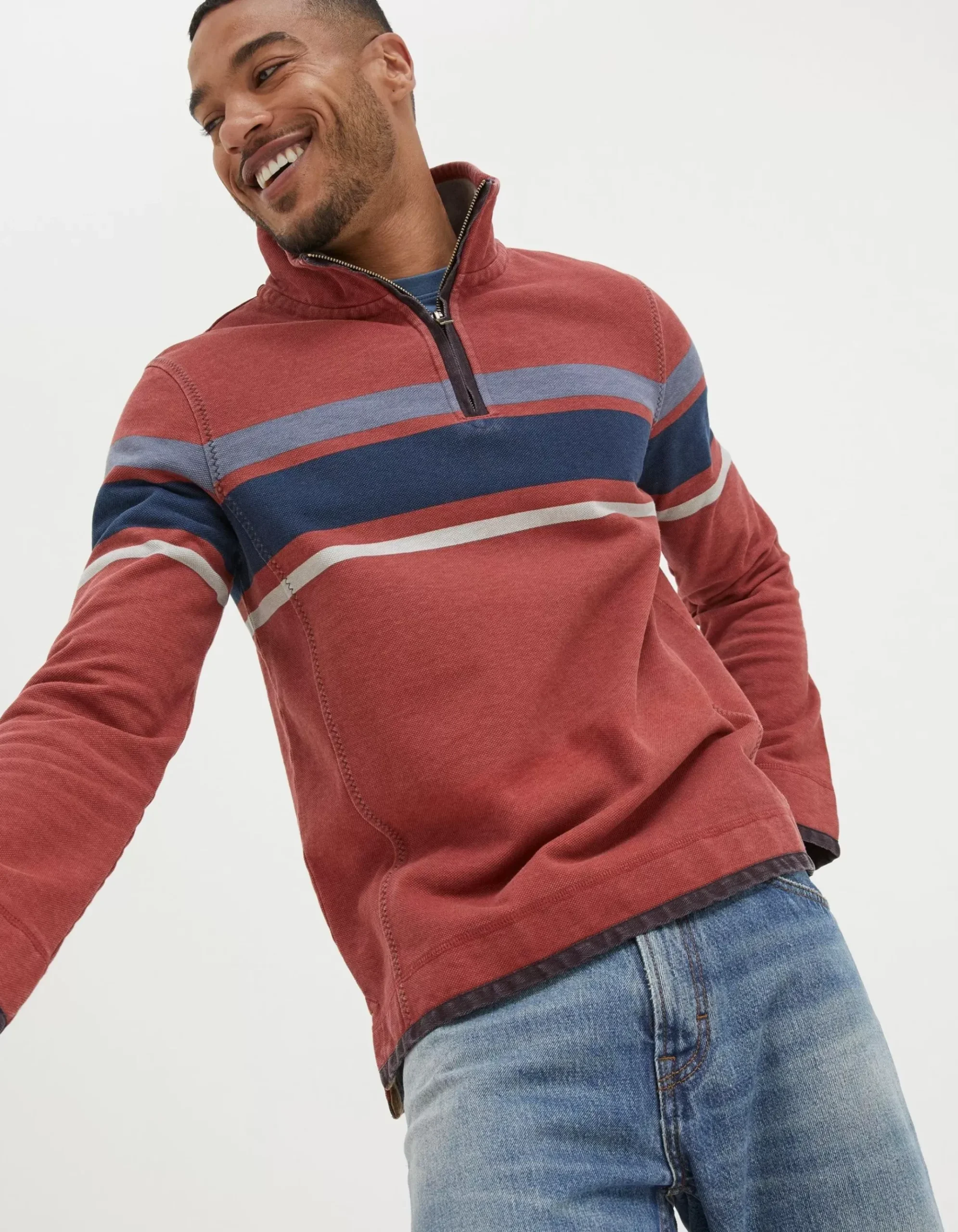 Airlie Chest Stripe Sweatshirt