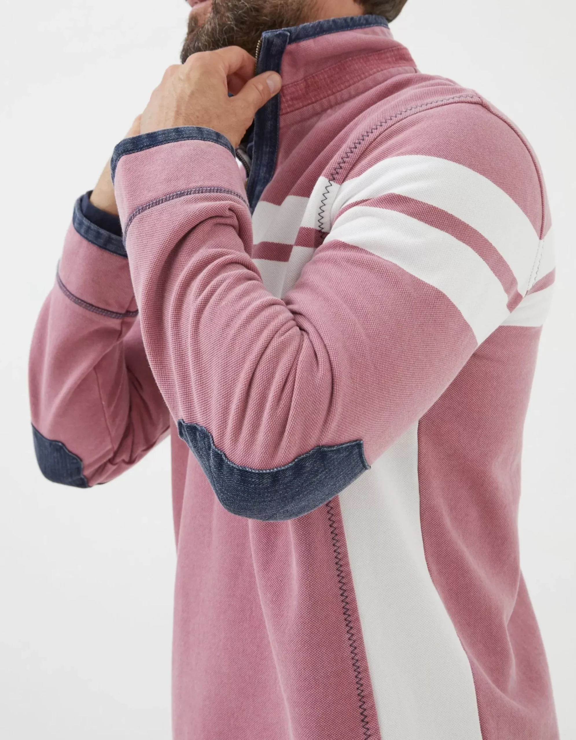 Airlie Multi Chest Stripe Sweatshirt