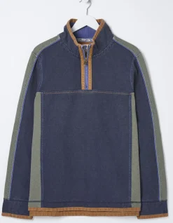 Airlie Panel Contrast Sweatshirt