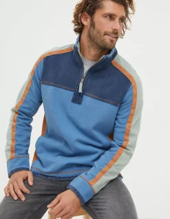Airlie Panel Contrast Sweatshirt