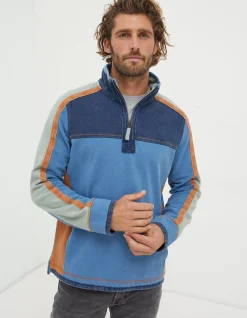 Airlie Panel Contrast Sweatshirt