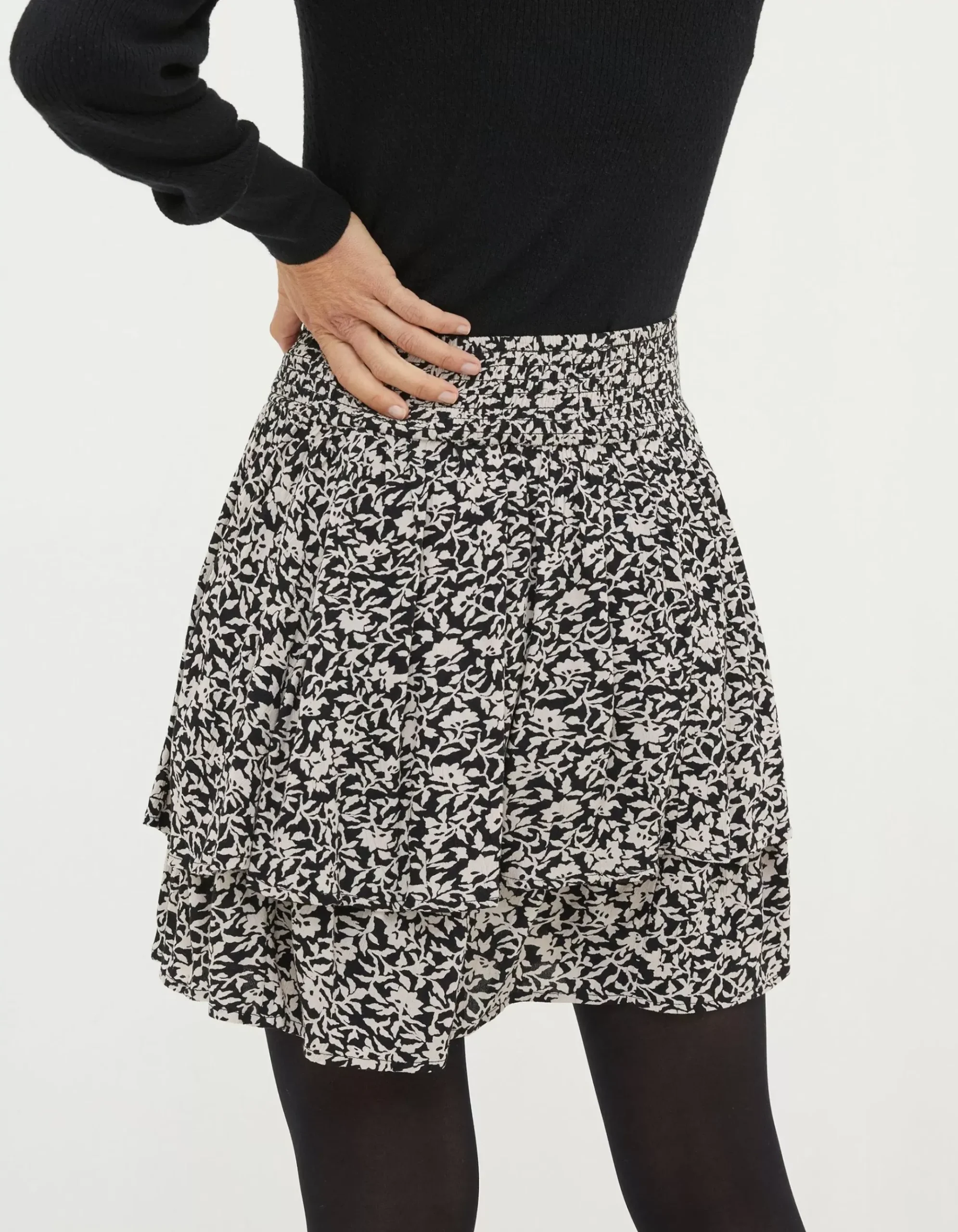 Ali Mono Vines Skirt