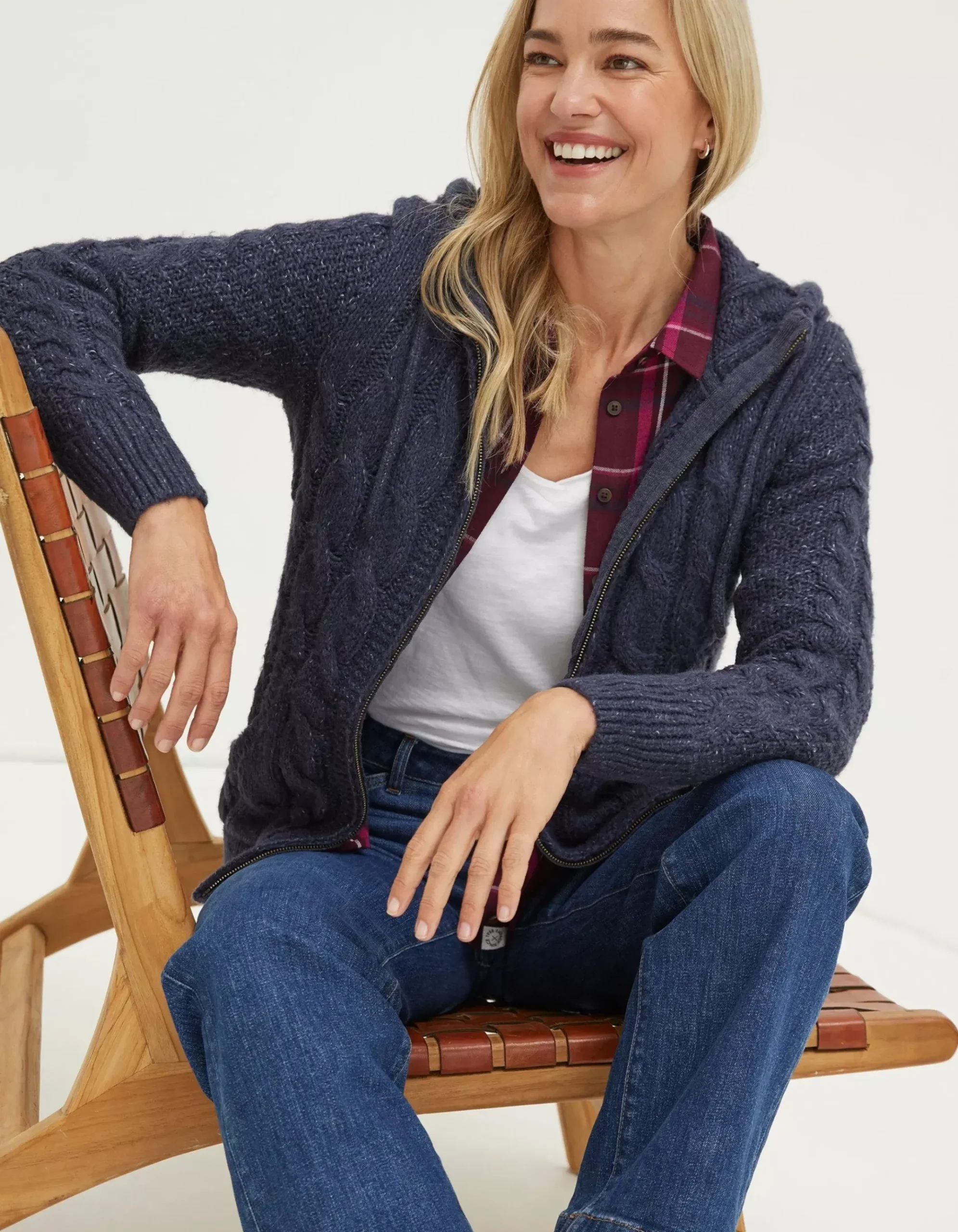 Alicia Zip Through Hoodie
