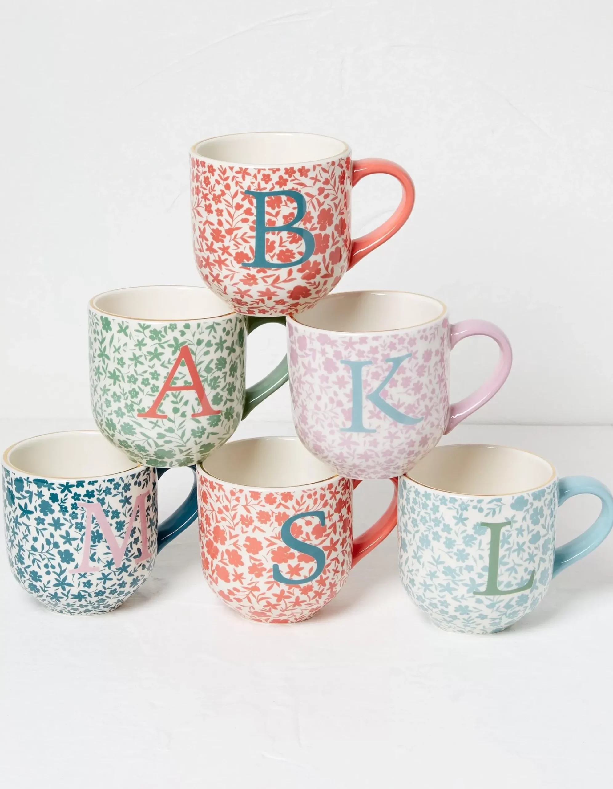Alphabet Mug A-L