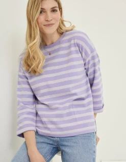 Amari Stripe Crew