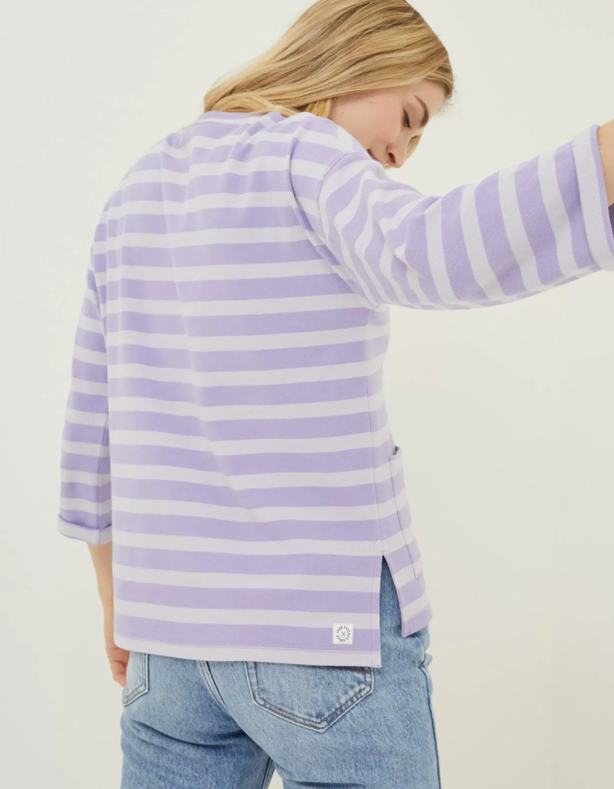 Amari Stripe Crew