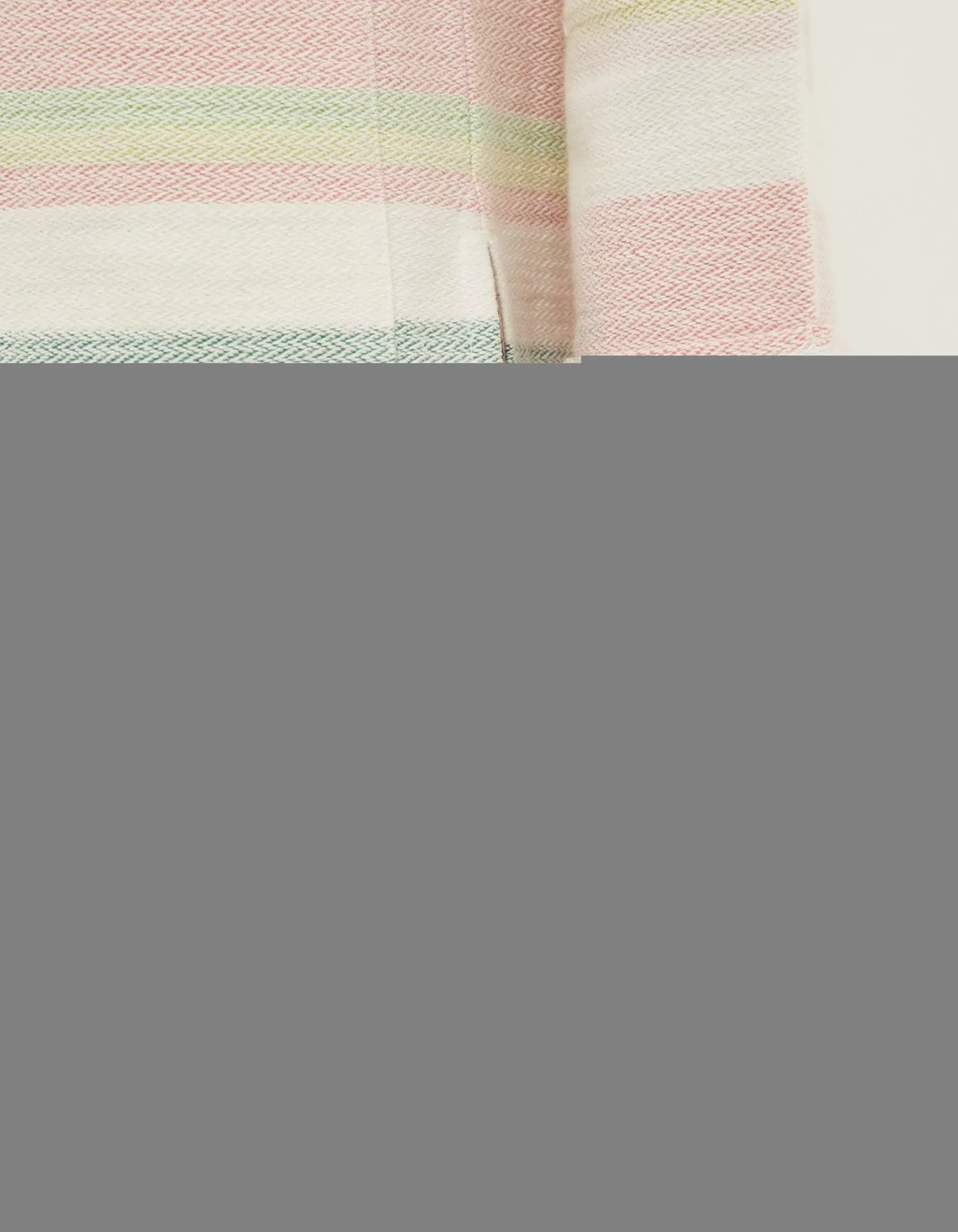 Amari Textured Stripe Crew Sweatshirt