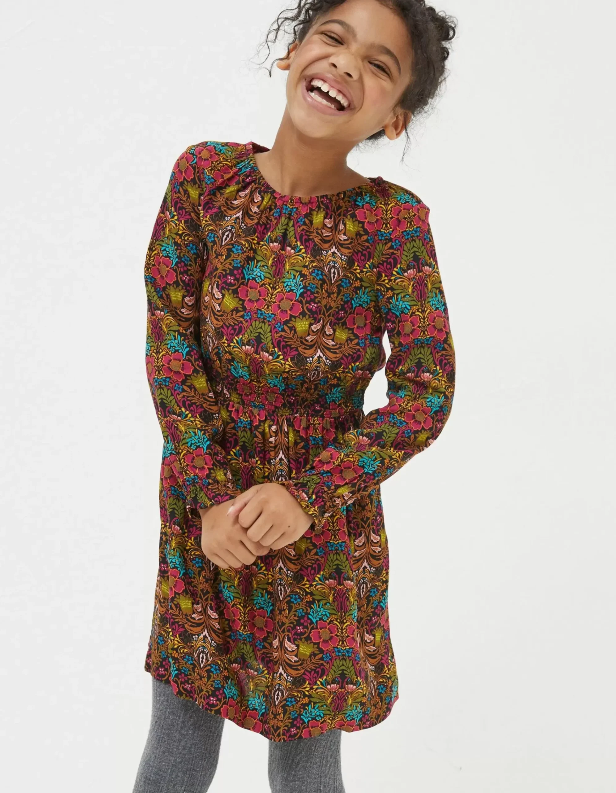 Amelia Floral Print Dress