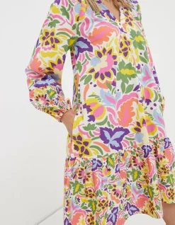 Amy Art Floral Tunic Dress