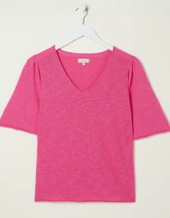 Angela V Neck Knitted Top