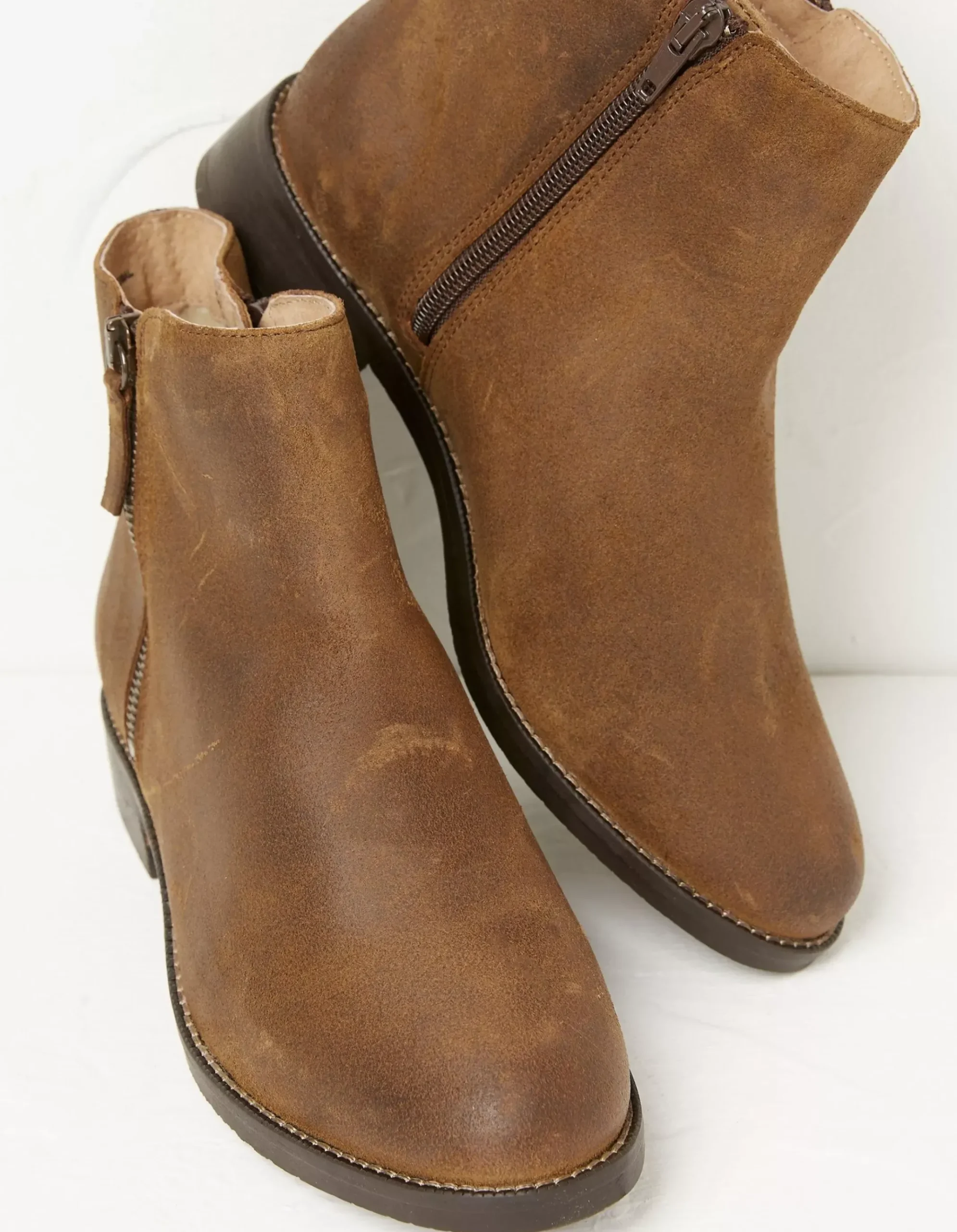 Aria Ankle Zip Boots