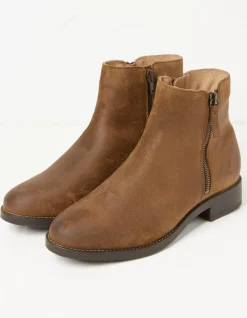 Aria Ankle Zip Boots