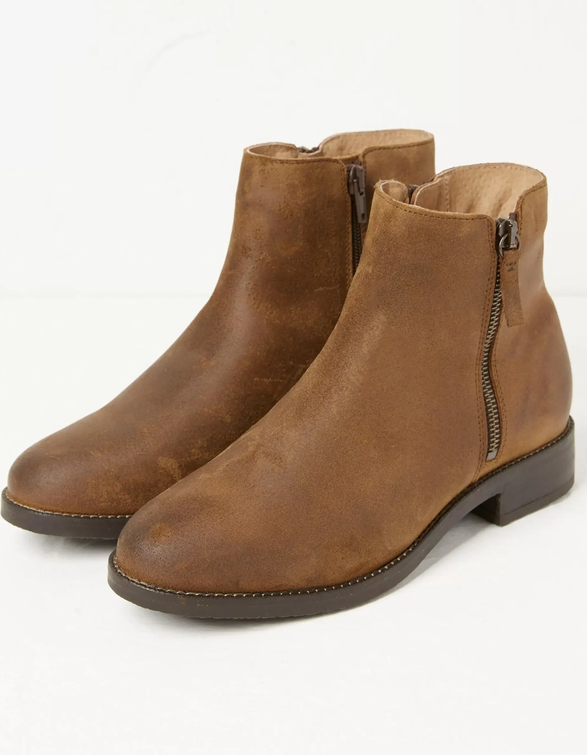 Aria Ankle Zip Boots