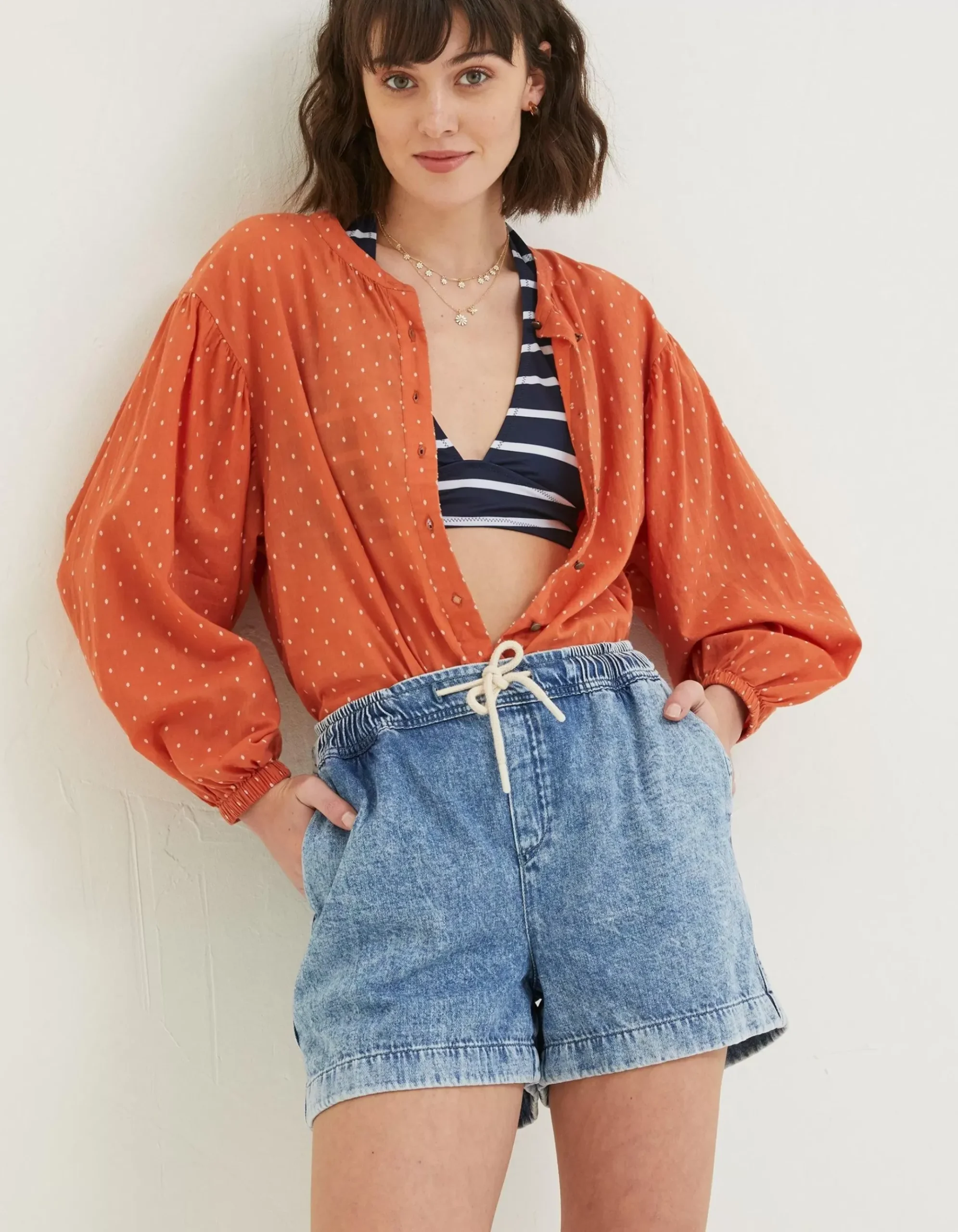 Ashby Pull On Denim Short