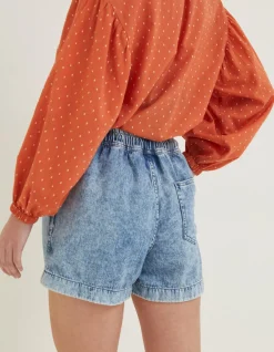 Ashby Pull On Denim Short