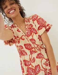 Aubrey Vine Floral Maxi Dress