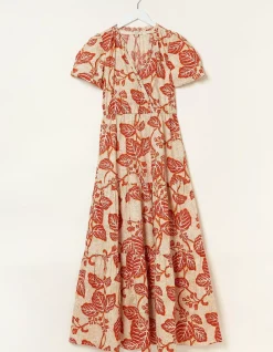 Aubrey Vine Floral Maxi Dress