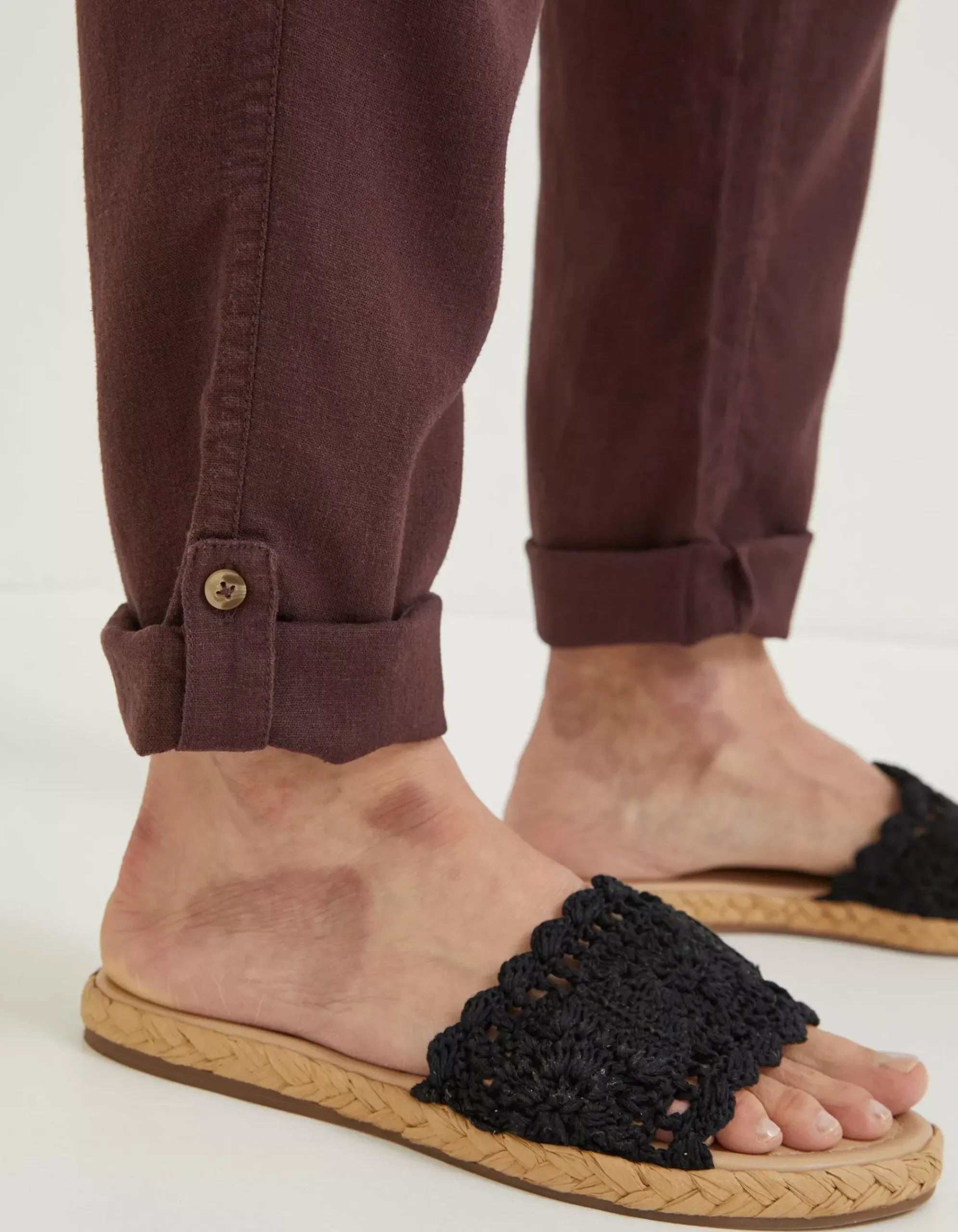 Austell Linen Blend Jogger