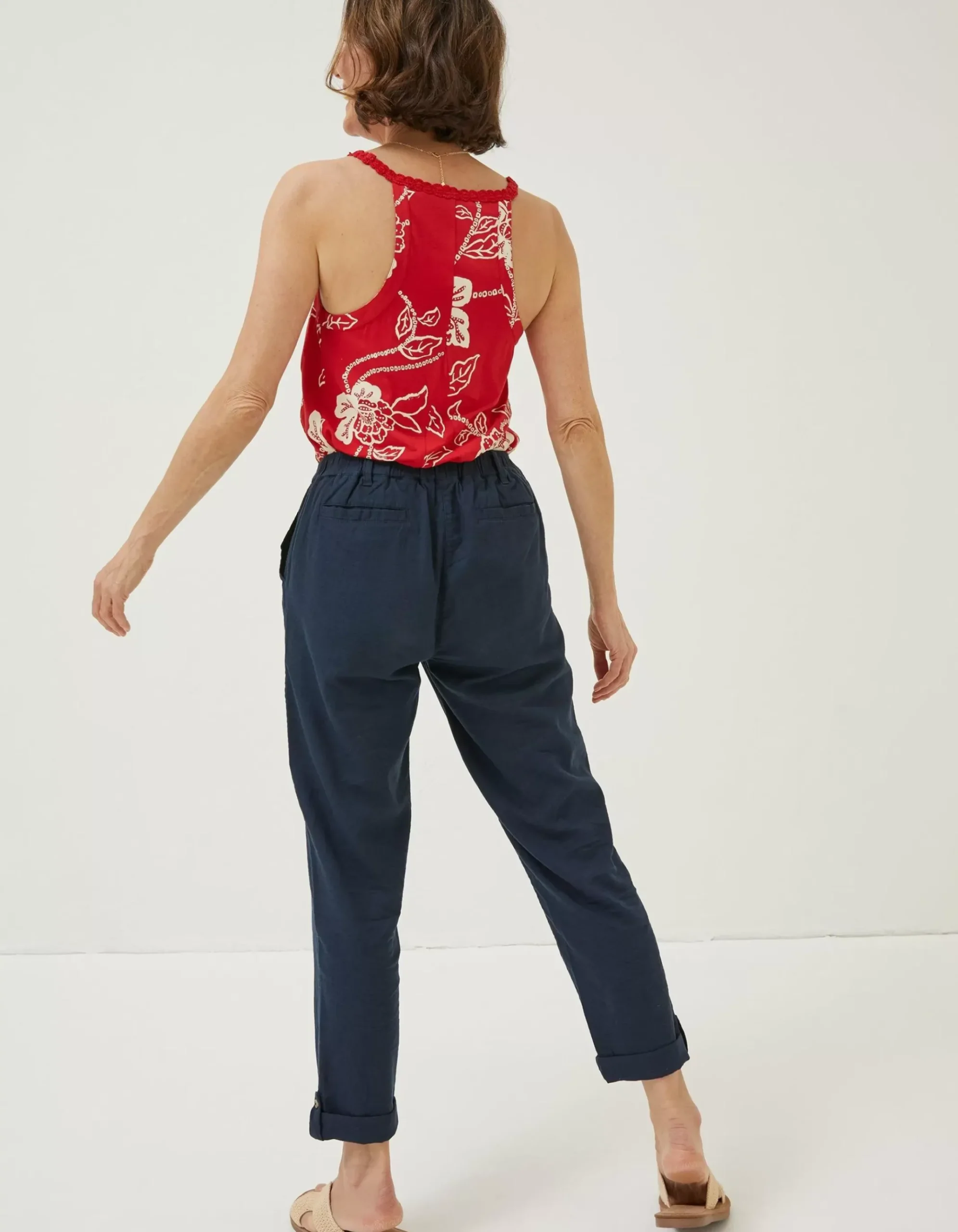 Austell Linen Blend Jogger