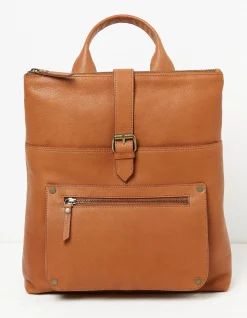 Ava Leather Backpack