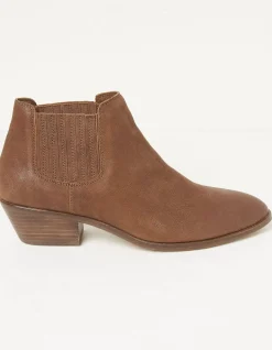 Ava Western Ankle Boot